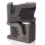 Wrist Buddy Yoga Block 2 Pack Pair (Black)