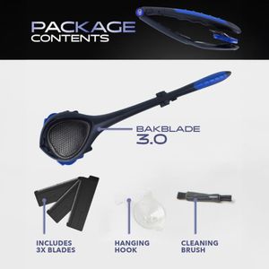 BakBlade 3.0 Back Shaver – Wet or Dry Body Hair Removal for Men