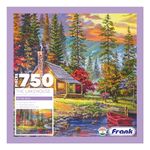 Frank The Lakehouse Jigsaw Puzzle (750 Pieces) for Adults and Kid Above 15+ Years- Fun & Challenging Brain Booster Games - for Focus and Memory - 34804