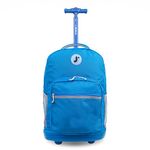 J World New York Sunrise Rolling Backpack Indigo One Size