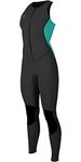 ONeill Womens Reactor II 1.5mm Long Jane Black Aqua - Easy Stretch Breathable