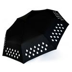 Suck UK Colour Change Folding Travel Umbrella - Lightweight, Weatherproof & Unisex