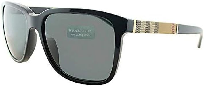 BURBERRY Unisex's Be 4181, Black, 58-17-140