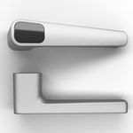 OLUMAT Handles for B22 Smart Door Lock (Silver)