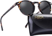 CARFIA Mens Sunglasses Polarised Vintage Eyewear UV400 Protection for Driving Travel