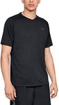 Under Armour Men's Tech 2.0 V-Neck Short-Sleeve T-Shirt, Black, 3X-Large Tall