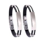 Angyape Apus Ion Therapeutic Lympunclog Titanium Wristband Pro, Oveallgo Titanium Detox Lymph Unclog Wristband Adjustable Sugarfirm Titanium Wristband Bracelet for Men and Women, Adjustable, Stainless