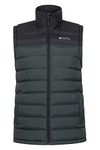 Mountain Warehouse Seasons Mens Padded Puffer Vest -Sleeveless Jacket Dark Green 4X-Large