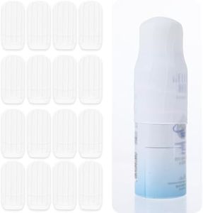 Dimeho 16 manicotti elastici per bottiglie in silicone a prova di perdite, riutilizzabili, a prova di perdite, per contenitori da viaggio, bagagli, articoli da toeletta, accessori per donne e uomini