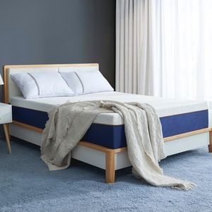 BedStory Matelas 140x190 à Mémoire de Forme, 2,5CM de Mousse à Mémoire de Forme Pure, Matelas Mousse Viscoélastique 65kg/m3, Souple et Ferme à la Fois, Antibactérien, Hypoallergénique, Hauteur 22CM