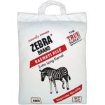 Naturally Aromatic Zebra Basmati Rice Extra Long Kernel 10 Lb Bag - NET WT 10 lbs (Pack of 3)
