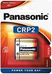 Panasonic CR-P2 6 V Lithium Battery - Silver