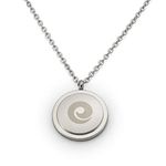 EMF Protection Pendant Necklace – Stylish Water Resistant Stainless Steel EMF Neutralizer Pendant with Additional Energy Elements – Electromagnetic Protection Jewelry with Dual Technology