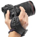 Camera Hand Strap - Rapid Fire Secure Camera Grip, Padded Camera Wrist Strap by Altura Photo for DSLR and Mirrorless Cameras - Camera Straps for Photographers Compatible W/Camera Neck Strap