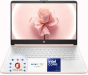 HP 14″Rose Gold Lightweight Laptop,