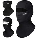 ILM Balaclava Motorbike for Men and Women - Balaclava Face Mask for Ski Snowboard Cycling Motorcycle Working Cold Weather Snow Mask, Black