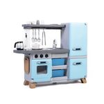 Step2 Cooking Time Kids Kitchen Playset, Indoor/Outdoor Kitchenette, Interactive Play with Lights and Sounds, Made of Durable Plastic, Includes 23 Piece Toy Accessories, for Kids 2+ Years Old.