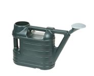 6.5L Litre Watering Can With Rose Strong Plastic Green