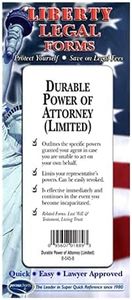 Durable Power of Attorney - Limited - USA - Do-it-yourself Legal Forms by Permacharts