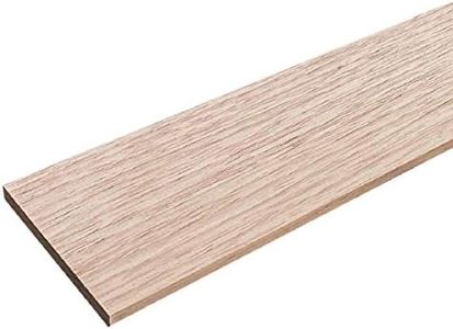 JGFinds 5 Pack Spanish Cedar Planks, Solid Cedar Lumber Wood Boards 1/4" x 4" x 12", Kiln Dried and Sanded for Trays, Dividers, Box, or Closet; Not Veneer