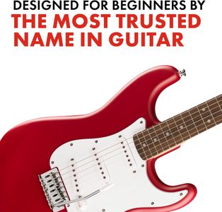 Squier Stratocaster Electric Guitar – Dakota Red