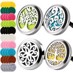Maromalife 4 PCS Car Diffuser Vent Clip Diffuser Car Clip 30mm Aromatherapy Essential Oil Diffuser Car Clip with 40 Felt Pads