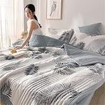 Lightweight Microfibre Duvet Single Double King Size Bed - Summer Quilt, Cool Summer Blanket Anti Allergenic, Lightweight and Machine Washable at Home,G,150x200cm