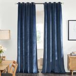 Deco Window Polyester Semi Blackout Solid Opaque Curtains 7.5 Ft Long Set Of 2,Room Darkening(Eyelet,Silver Grey,7.5Ft)Opaque Curtains With Perfect Pleats Connected Eyelet For Bedroom And Living Room