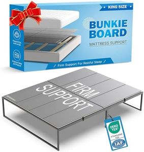 Sellmazon Bunkie Board King Size (76x80''), Heavy Duty Bed Boards for Frame, Sleeper Sofa Support Board to Stop Sagging Mattress, Breathable, Noise Minimizing, Moisture Resistant