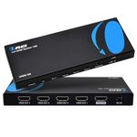 OREI 1 in 4 Out HDMI Splitter by OREI, 4K @ 60Hz 2.0 HDMI Splitter 2 Ports with Full Ultra HDCP 2.2, 18 Gbps & 3D Supports EDID Control