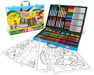 CRAYOLA Inspiration Art Case; 155 Art Supplies, Crayons, Gift for Boys and Girls, Ages 4, 5, 6, and Up, Arts and Crafts, Coloured Pencils, Supertips Washable Markers, Paper