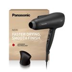 Panasonic EH-NE85-K895 Fast Dry Series Ionic Hair Dryer with Air Boost & Concentrator Nozzles, Heat Protection Mode, Ion Technology, 2300W, Easy-Clean Filter, Black