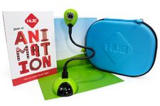 HUE Animation Studio: Complete Stop Motion Kit (Camera, Software, Book) for Windows/macOS (Green) with Carry Case