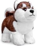 Siberian Husky Plush Toy - Realisti