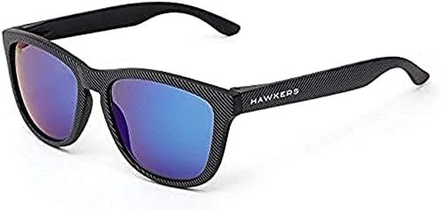 Hawkers Unisex Hawkers - Polarized Carbono Sky ONE Unisex Sunglasses, TR18 UV400 Sunglasses, Black, 50 EU