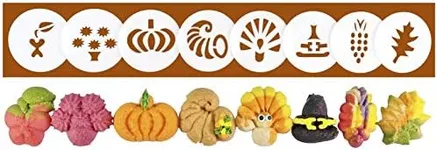 Thanksgiving 8 Disk Set for Cookie Presses