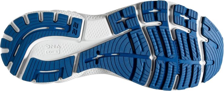 Brooks Men’s Adrenaline GTS 22 Running Shoes, Blue/White – Size 11 UK