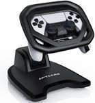 APTGAME™ PS5 Steering Wheel Stand for PS5/PS5 Elite Controllers with 4 Table Suction Cups, More Robust for Immersive Racing Games