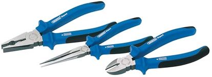 Draper Expert 3 Piece Heavy Duty Soft Grip Pliers Set - 69289