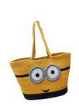 DIOS Cotton Hand Bag | Women's Tote Shoulder Bag with Rope Handles - Pack of 1 (Yellow Minion)