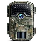 WOLFANG Wildlife Camera, 36MP 2K Trail Camera with 38pcs 940nm No Glow IR LEDs Night Vision Motion Activated Hunting Camera IP66 Waterproof Game Camera for Wildlife Monitoring