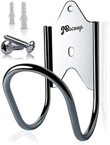 JBscoop Garden Hose Holder, Garden Hose Hanger Wall Mount for Water Hose, Extension Cords, Air Compressor Hose, Heavy Duty & Rust Proof Set of 1