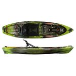 Perception Pescador Pro 10 - Sit on Top Fishing Kayak with Adjustable Lawn Chair Seat - Large Front and Rear Storage - 10.6 ft - Moss Camo