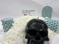 10 LB, Pillar/Mold Soy Wax Flakes RC 800 - Excellent for Pillar and molds-for Candle Making, Instructions Included-Canadian Supplier (Soy Wax for Mold and Pillar)