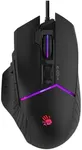 Bloody W95BR Max Extra Fire Gaming Mouse - 12,000 CPI, BC3332-A Sensor, 2000 Hz Report Rate, 4M Onboard Memory, RGB Backlit, Adjustable LOD, Precision Control, Ergonomic Design