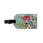 Joules Cambridge Floral Luggage Tag, Multicoloured