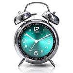 Analog Loud Alarm Clock with Backli