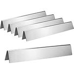 GFTIME 7620 17.5 Inches Flavor Bars for Weber Genesis 300 Grill Parts, Genesis E310 E320 E330 S310 S330 EP-310 EP-320 EP-330 Grills (with Front Control Knobs), Stainless Steel Heat Plate