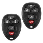 Key Fob, Keyless Entry Remote Start Control Replacement Fits for GMC Acadia 2007-2016 Yukon XL/Chevy Suburban Tahoe Traverse/Cadillac Escalade SRX/Buick Enclave FCC ID: OUC60270, OUC60221, 15913415