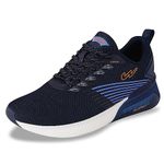 Campus Men's Move Navy/F.ORG Running Shoes - 9UK/India 22G-1005